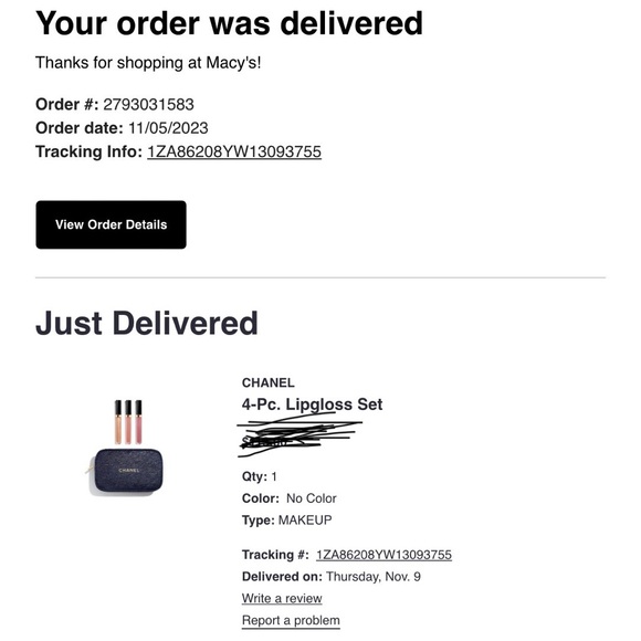 Chanel makeup case this was purchased from someone - Picture 3 of 3